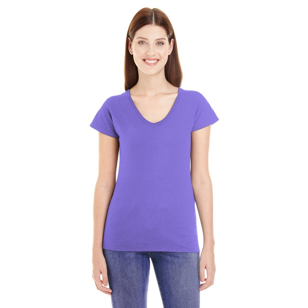 Purple Aeropostale V-Neck Tee